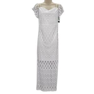 guess white lace maxi dress Golden hour in the Kellie Lace Maxi Dress available in two colorways.  #LoveGUESS